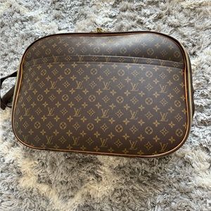 Louis Vuitton Brown Monogram Travel Bag